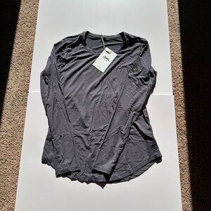 Club Pilates / AVA Active Breeze Longsleeve T-Shirt Grey